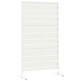 Schermo per Privacy 100 x 50 x 180 cm Acciaio Bianco
