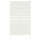 Schermo per Privacy Bianco 100 x 50 x 180 cm Acciaio
