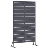 Schermo per Privacy 100 x 50 x 180 cm Acciaio Antracite