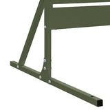 Schermo per Privacy 100 x 50 x 180 cm Acciaio Verde Oliva