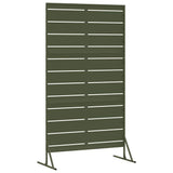 Schermo per Privacy 100 x 50 x 180 cm Acciaio Verde Oliva