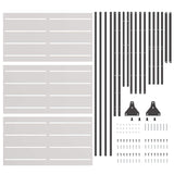 Schermo per Privacy Grigio Acciaio