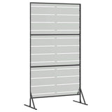 Schermo per Privacy 100 x 50 x 180 cm Acciaio zincato Argento