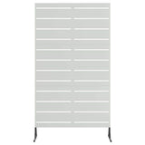 Schermo per Privacy 100 x 50 x 180 cm Acciaio zincato Argento