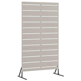 Schermo per Privacy Grigio 100 x 50 x 180 cm Acciaio