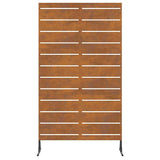 Schermo per Privacy Grigio 100 x 50 x 180 cm Acciaio