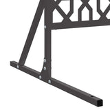 Schermo per Privacy 100 x 50 x 180 cm Acciaio Nero