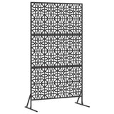 Schermo per Privacy 100 x 50 x 180 cm Acciaio Nero