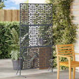 Schermo per Privacy 100 x 50 x 180 cm Acciaio Antracite
