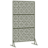 Schermo per Privacy 100 x 50 x 180 cm Acciaio Verde Oliva