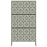 Schermo per Privacy 100 x 50 x 180 cm Acciaio Verde Oliva