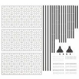 Schermo per Privacy Grigio Acciaio