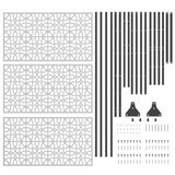 Schermo per Privacy Grigio Acciaio