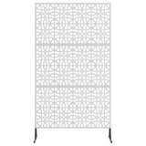 Schermo per Privacy 100 x 50 x 180 cm Acciaio zincato Argento
