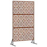 Schermo per Privacy 100 x 50 x 180 cm Acciaio Corten Ruggine