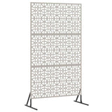 Schermo per Privacy 100 x 50 x 180 cm Acciaio Corten Ruggine