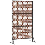 Schermo per Privacy 100 x 50 x 180 cm Acciaio Corten Ruggine