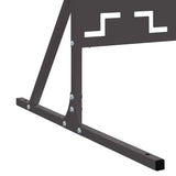 Schermo per Privacy Nero Acciaio