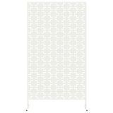 Schermo per Privacy 100 x 50 x 180 cm Acciaio Bianco