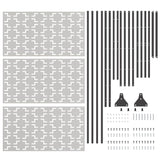 Schermo per Privacy Grigio Acciaio