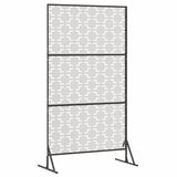 Schermo per Privacy 100 x 50 x 180 cm Acciaio Inox Argento