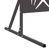 Schermo per Privacy Nero Acciaio