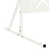 Schermo per Privacy Bianco Acciaio