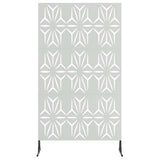 Schermo per Privacy 100 x 50 x 180 cm Acciaio zincato Argento