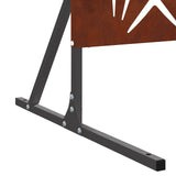 Schermo per Privacy 100 x 50 x 180 cm Acciaio Corten Ruggine
