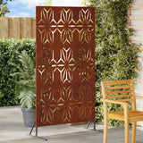 Schermo per Privacy 100 x 50 x 180 cm Acciaio Corten Ruggine