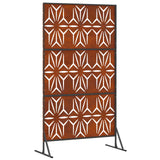 Schermo per Privacy 100 x 50 x 180 cm Acciaio Corten Ruggine
