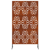 Schermo per Privacy 100 x 50 x 180 cm Acciaio Corten Ruggine
