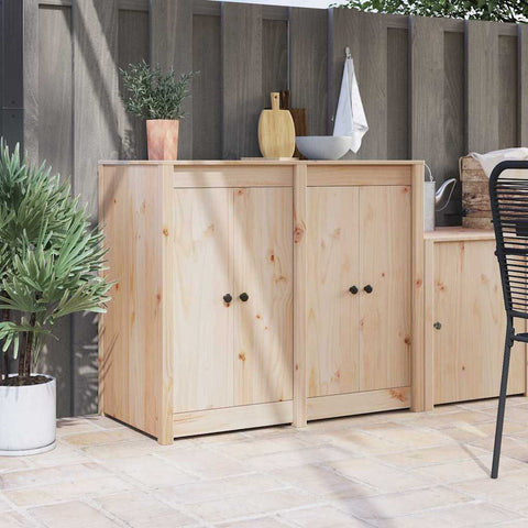 Porta da cucina con porta 2 pcs Crema 50 x 9 x 82 cm