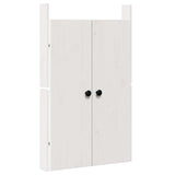 Porta da cucina con porta 2 pcs Bianco 50 x 9 x 82 cm