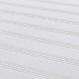 Materasso da Letto con materasso Crema 180 x 200 cm Tessuto