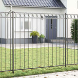 Elemento Recinzione ASSEN Grigio 170 x 200 cm Acciaio