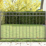 Elemento Recinzione ASSEN Grigio 170 x 100 cm Acciaio