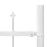 Recinzione per Giardino Bianco 170 x 150 cm