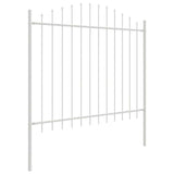 Recinzione per Giardino Bianco 170 x 150 cm