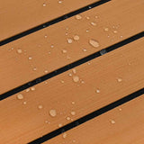 Pavimento per Barca Marrone e nero 240 x 90 cm Schiuma EVA