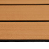 Pavimento per Barca Marrone e nero 240 x 90 cm Schiuma EVA