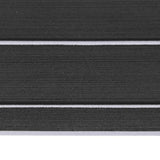 Pavimento per Barca grigio scuro e bianco 240 x 90 cm