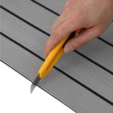 Pavimento per Barca grigio chiaro e nero 240 x 60 cm