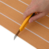 Pavimento per Barca Marrone e bianco 240 x 60 cm Schiuma EVA