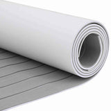 Pavimento per Barca Grigio chiaro e bianco 240 x 60 cm