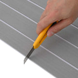 Pavimento per Barca Grigio chiaro e bianco 240 x 60 cm