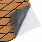 Pavimento per Barca Marrone e nero 190 x 70 cm Schiuma EVA