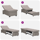 Divano Letto Estraibile Talpa 194 x 50 x 82 cm Tessuto