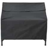 Cuccia per cani Nero 110 x 75 x 107.5 cm