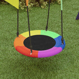 Altalena a nido Blu 60 x 60 x 180 cm Poliestere